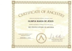 2_AfricanAncestry_Olimpia_Maria_mtDNA_L2a1c1_Igbo
