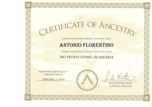 3_African_Ancestry_Antonio _mtDNA_Igbo